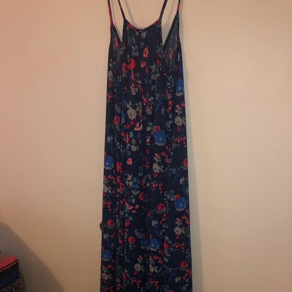 Super Cute Floral Racerback Jumper WITH POCKETS!